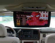 in-car DVD screen